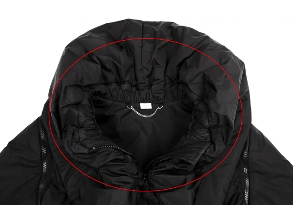 ヴィクター＆ロルフVIKTOR&ROLF 袖着脱ビッグカラー中綿ジャケット 黒40 K-115533_005