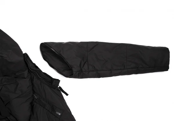 ヴィクター＆ロルフVIKTOR&ROLF 袖着脱ビッグカラー中綿ジャケット 黒40 K-115533_009