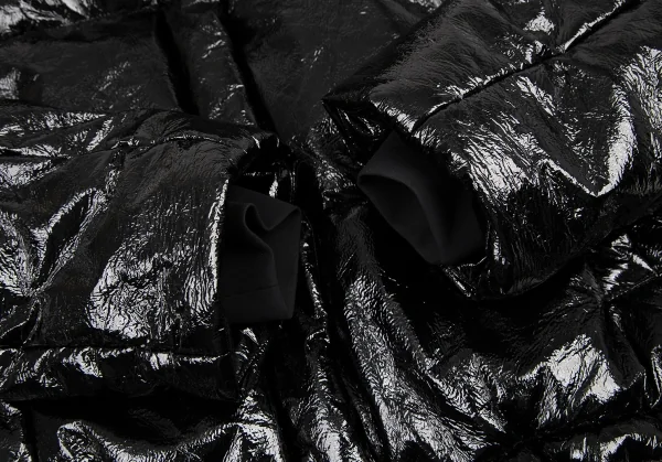 エムエスジーエムMSGM パテントダウンジャケット 黒38 K-115534_010