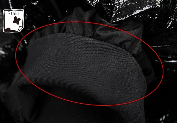 エムエスジーエムMSGM パテントダウンジャケット 黒38 K-115534_012