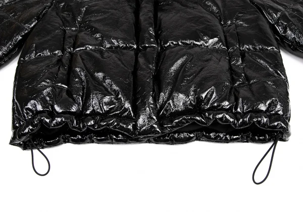 エムエスジーエムMSGM パテントダウンジャケット 黒38 K-115534_013