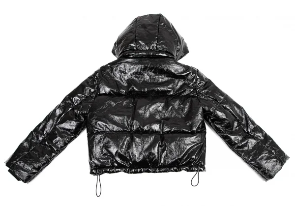 エムエスジーエムMSGM パテントダウンジャケット 黒38 K-115534_017