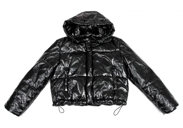 エムエスジーエムMSGM パテントダウンジャケット 黒38 K-115534_002