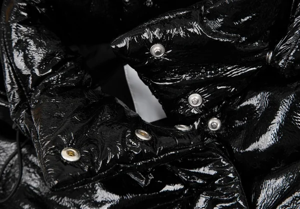 エムエスジーエムMSGM パテントダウンジャケット 黒38 K-115534_005