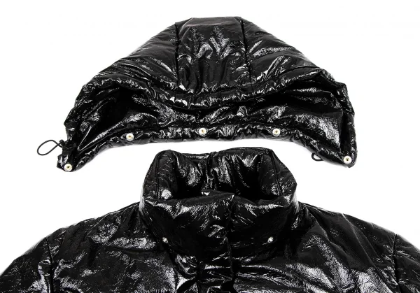 エムエスジーエムMSGM パテントダウンジャケット 黒38 K-115534_008