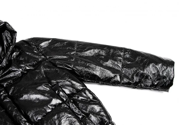 エムエスジーエムMSGM パテントダウンジャケット 黒38 K-115534_009