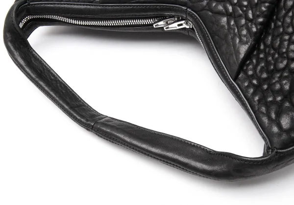 アレキサンダーワンALEXANDER WANG ボトムスタッズシュリンクレザーショルダーバッグ 黒 K-115536_011