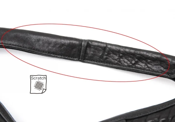 アレキサンダーワンALEXANDER WANG ボトムスタッズシュリンクレザーショルダーバッグ 黒 K-115536_012