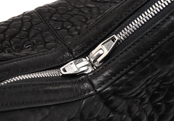 アレキサンダーワンALEXANDER WANG ボトムスタッズシュリンクレザーショルダーバッグ 黒 K-115536_015