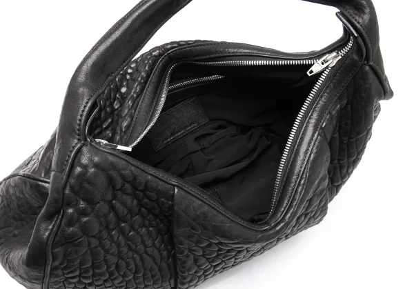 アレキサンダーワンALEXANDER WANG ボトムスタッズシュリンクレザーショルダーバッグ 黒 K-115536_016