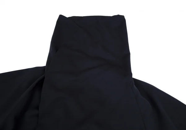 ワイズY's ウールドレープボタンレスコート 紺M位 K-115547_004