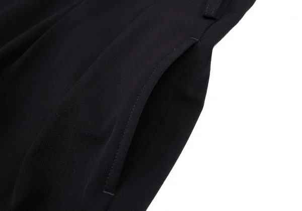 ワイズY's ウールギャバツータックショートパンツ 濃紺M位 K-115550_007