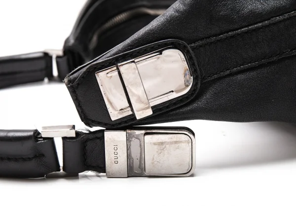 グッチGUCCI レザーワンショルダーバッグ 黒 K-115555_012
