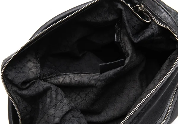 グッチGUCCI レザーワンショルダーバッグ 黒 K-115555_018