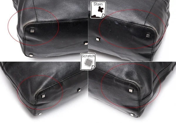 グッチGUCCI レザーワンショルダーバッグ 黒 K-115555_006