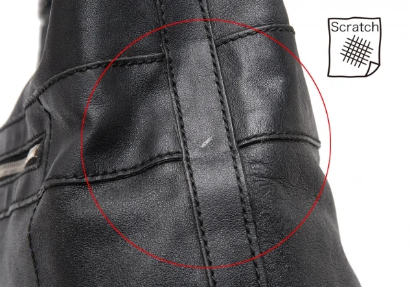 グッチGUCCI レザーワンショルダーバッグ 黒 K-115555_007