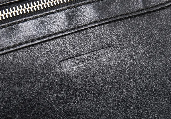 グッチGUCCI レザーワンショルダーバッグ 黒 K-115555_008