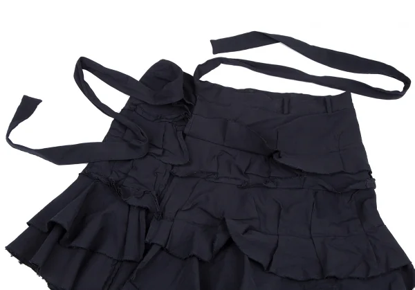 COMME des GARCONS HOMME PLUS Dyed Tiered Wrap Men's Skirt K-115560_010