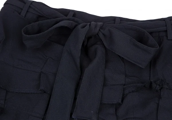 COMME des GARCONS HOMME PLUS Dyed Tiered Wrap Men's Skirt K-115560_004