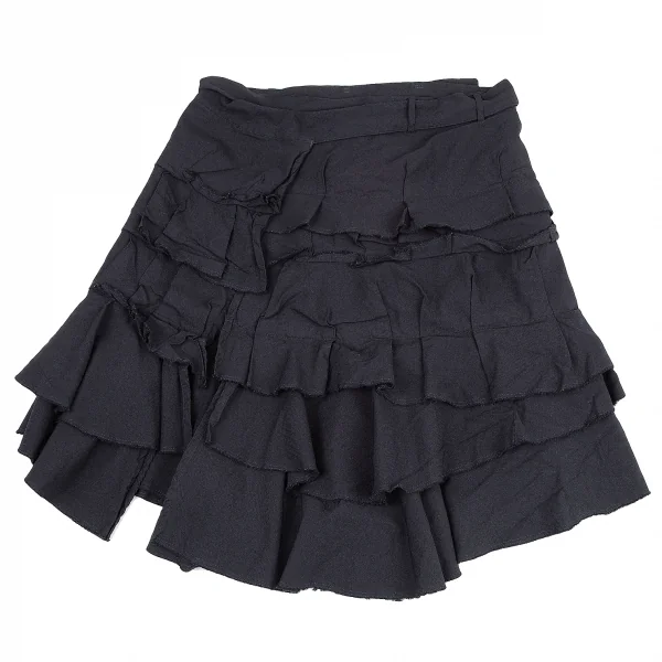 COMME des GARCONS HOMME PLUS Dyed Tiered Wrap Men's Skirt K-115560_008