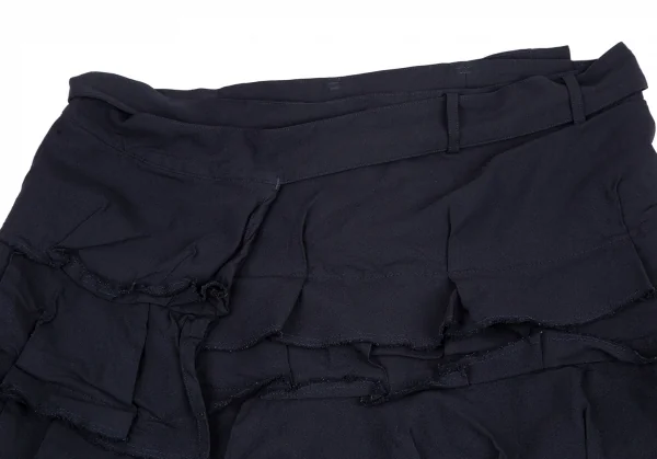 COMME des GARCONS HOMME PLUS Dyed Tiered Wrap Men's Skirt K-115560_009