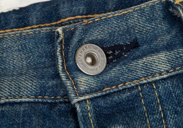 ジュンヤワタナベ コムデギャルソン デニムJUNYA WATANABE COMME des GARCONS denim マルチファブリックパッチワークデニムパンツ 淡インディゴS K-115566_003