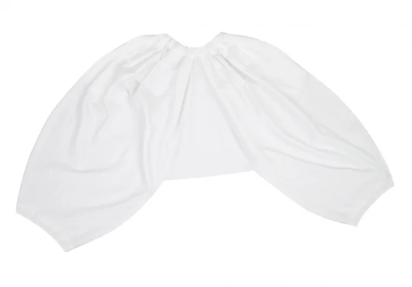コムコム コムデギャルソンCOMME des GARCONS エステルギャザーサルエルパンツ 白S K-115576_005