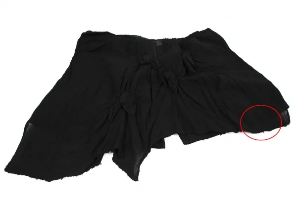 コムデギャルソンCOMME des GARCONS ノットデザインレイヤードジレベスト 黒S K-115590_011