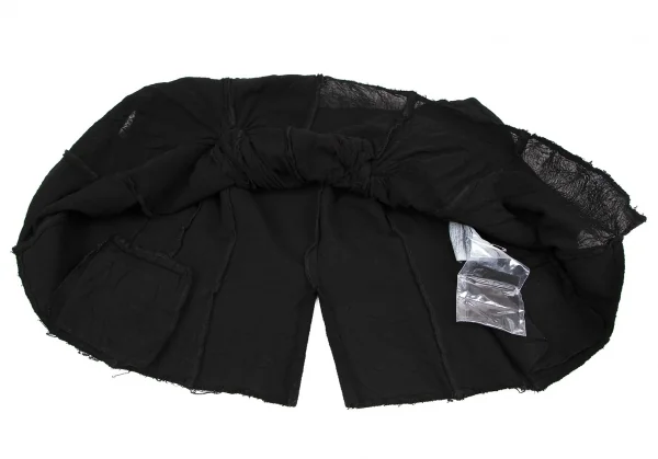 コムデギャルソンCOMME des GARCONS ノットデザインレイヤードジレベスト 黒S K-115590_014
