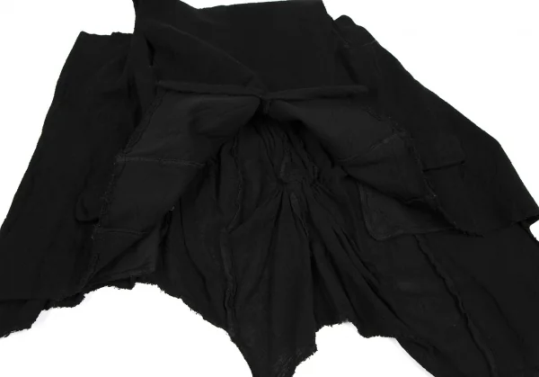 コムデギャルソンCOMME des GARCONS ノットデザインレイヤードジレベスト 黒S K-115590_016