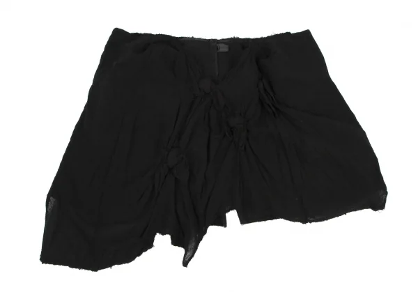 コムデギャルソンCOMME des GARCONS ノットデザインレイヤードジレベスト 黒S K-115590_007