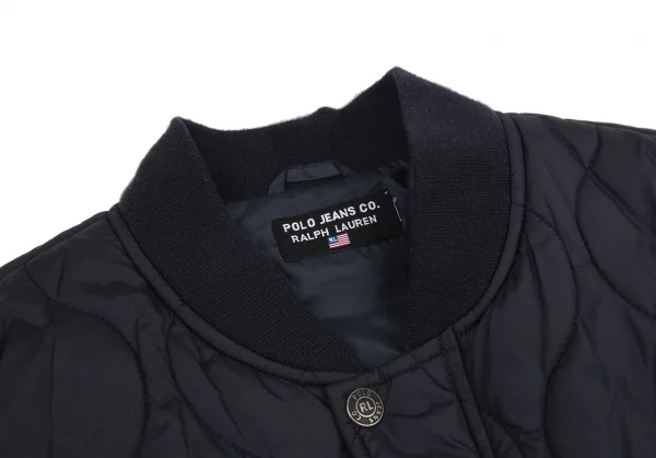 ポロジーンズ ラルフローレンPOLO JEANS RALPH LAUREN 中綿キルティングベスト 紺M位 K-115614_006