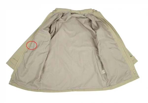 ポロラルフローレンPOLO RALPH LAUREN ポリフード収納スタンドカラージップアップジャケット ベージュ170 K-115616_011