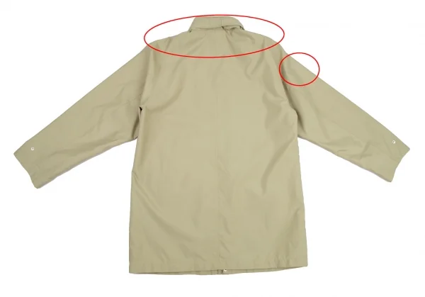 ポロラルフローレンPOLO RALPH LAUREN ポリフード収納スタンドカラージップアップジャケット ベージュ170 K-115616_013