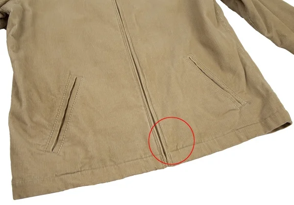 ポロラルフローレンPOLO RALPH LAUREN ポニーワンポイント刺繍コーデュロイスイングトップジャケット ベージュ160 K-115618_011