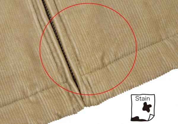 ポロラルフローレンPOLO RALPH LAUREN ポニーワンポイント刺繍コーデュロイスイングトップジャケット ベージュ160 K-115618_012