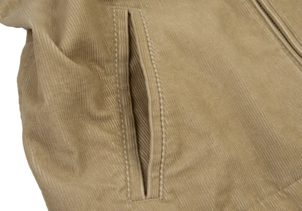 ポロラルフローレンPOLO RALPH LAUREN ポニーワンポイント刺繍コーデュロイスイングトップジャケット ベージュ160 K-115618_013