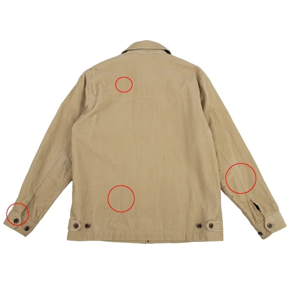 ポロラルフローレンPOLO RALPH LAUREN ポニーワンポイント刺繍コーデュロイスイングトップジャケット ベージュ160 K-115618_016