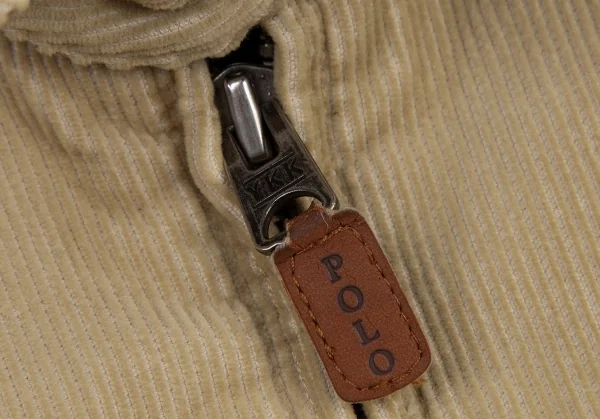 ポロラルフローレンPOLO RALPH LAUREN ポニーワンポイント刺繍コーデュロイスイングトップジャケット ベージュ160 K-115618_004