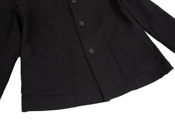 tricot COMME des GARCONS Wool Round Collar Jacket K-115621_010