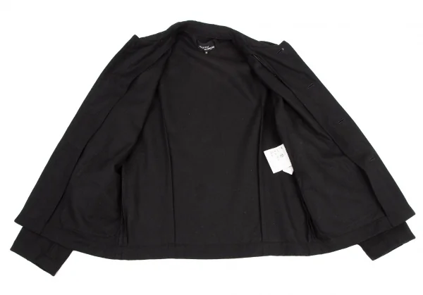 tricot COMME des GARCONS Wool Round Collar Jacket K-115621_012