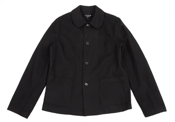 tricot COMME des GARCONS Wool Round Collar Jacket K-115621_002