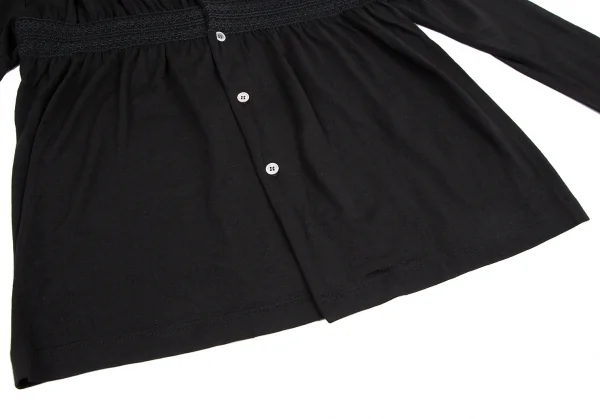 robe de chambre COMME des GARCONS Jersey Gather Blouse K-115626_010