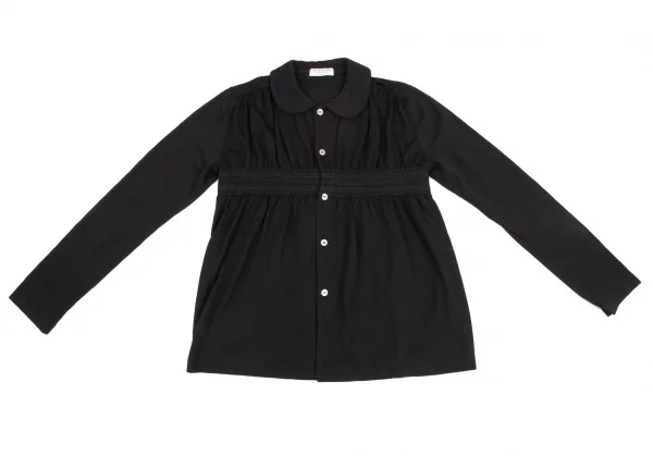 robe de chambre COMME des GARCONS Jersey Gather Blouse K-115626_002