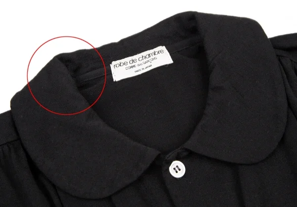 robe de chambre COMME des GARCONS Jersey Gather Blouse K-115626_004