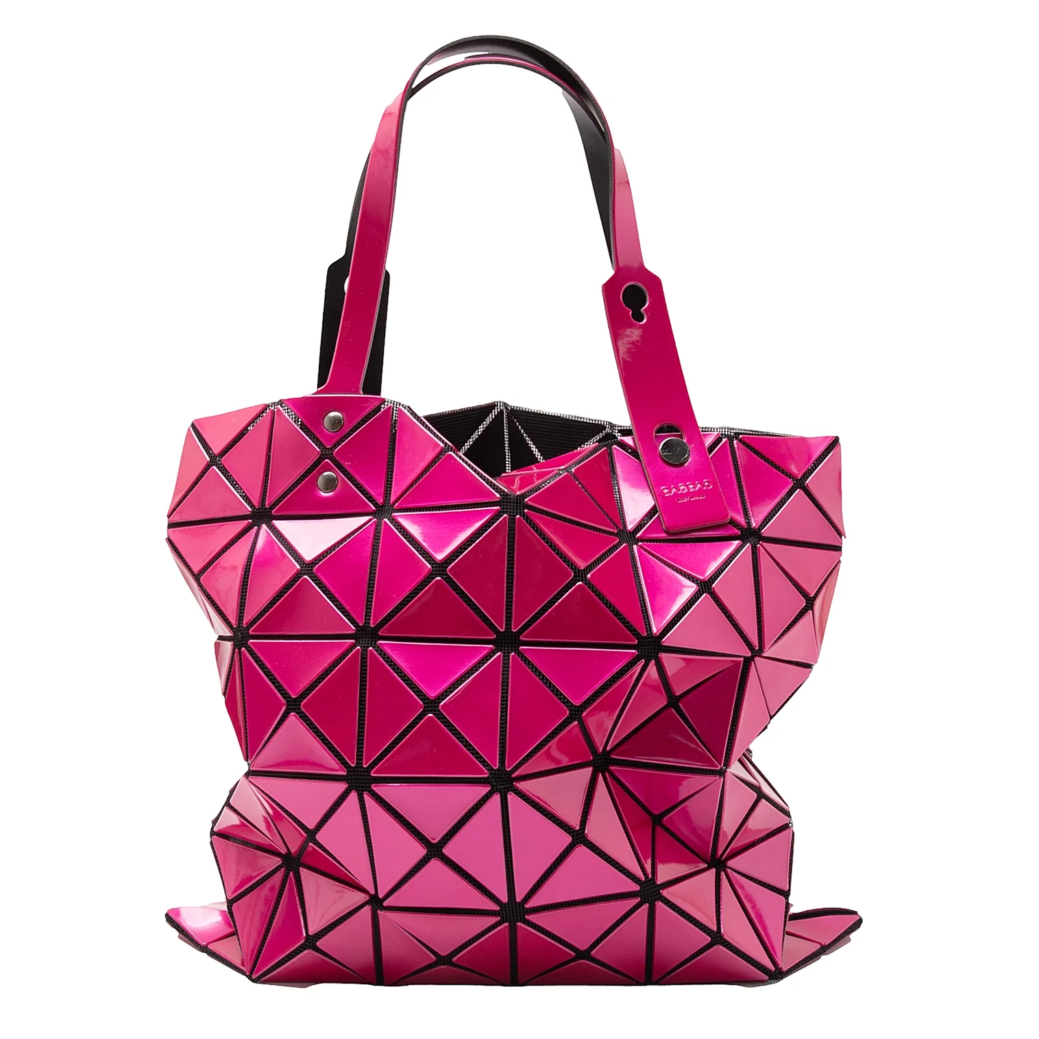 BAOBAOイッセイミヤケ♡ピンク可愛い持ち手調整可能　トートバック ISSEY MIYAKE - □新品同様□ BAO BAO ISSEY MIYAKE バオバオ