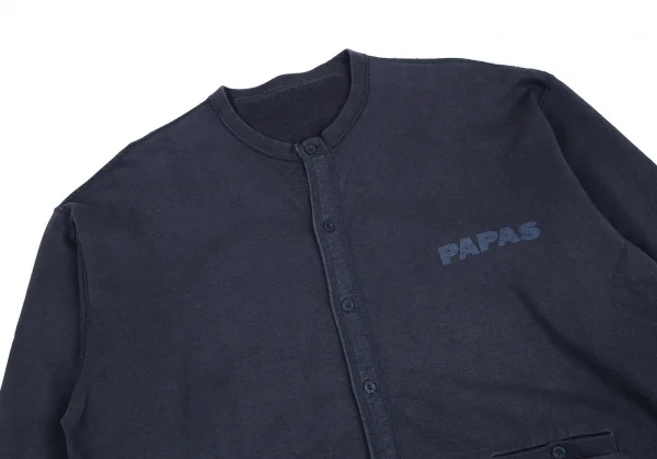 Papas Logo Print Sweat Cardigan K-115645_002