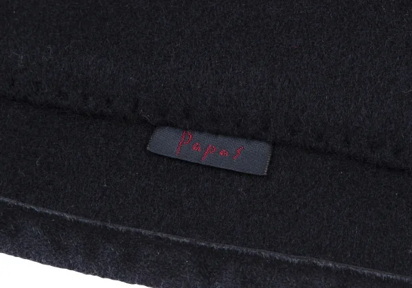 パパスPapas ウールダブルフェイスパイピングジャケット 紺52LL K-115653_008