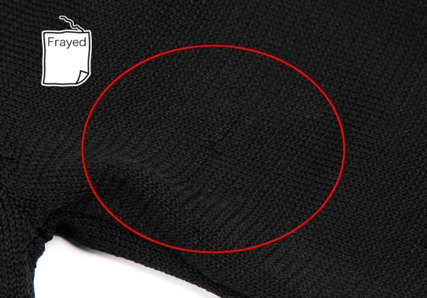 COMME des GARCONS COMME des GARCONS Poly Knit Crew Neck Cardigan K-115686_011