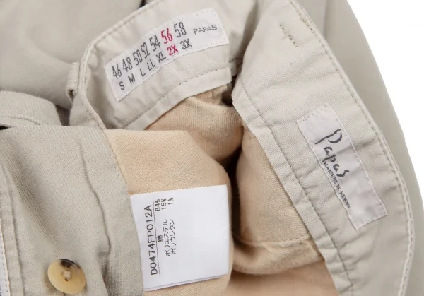 Papas Stretch Cotton Pants K-115734_016